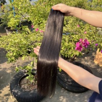 Extensions de cheveux humains vierges bruts de qualité 12A, provenant de donneurs birmans, vietnamiens et cambodgiens, alignées sur les cuticules