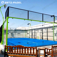Lapangan Padel Panoramic Terlaris 2026, Lapangan Tenis Padel Luar Ruangan untuk Dijual, Beli Lapangan Padel