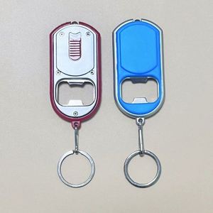Promotion : Ouvre-bouteille LED créatif en alliage avec lumière, porte-clés lumineux, petit cadeau personnalisable avec LOGO - Product Image 4
