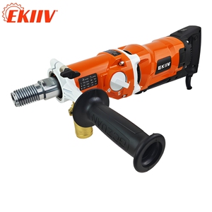EKIIV 110v 220v F-180PRO 2200W Perceuse à noyau portative 3 vitesses, découpeuse de trous, machines de forage diamantées pour la construction - Product Image 1