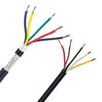 Kabel Tahan Panas UL 2464 14-30 AWG Kabel Daya Berlapis PVC 2/3/4/5/6/7/8/10 Inti Kawat Listrik