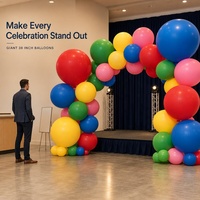 Ballons en latex géants de 36 pouces pour la décoration de fêtes d'anniversaire, d'Halloween, de Noël, de mariage et de la Saint-Valentin - Vente en gros