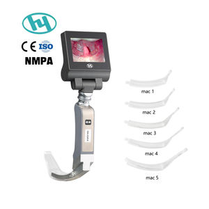 Laryngoscope vidéo médical jetable stérile pour anesthésie, avec lame stérile, pour utilisation en salle d'opération et en <span class=keywords><strong>urgence</strong></span> (vente en gros) - Product Image 1