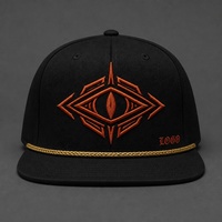 Casquette Trucker 5 Panneaux Vintage Personnalisée avec Broderie, Visière en Mousse et Filet, Style Urbain Chicano Côte Ouest, Vente en Gros