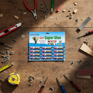 กาว 502 แรงยึดสูง - กาวแห้งเร็วสำหรับโลหะ พลาสติก และไม้ - Product Image 4