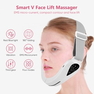 Masajeador Facial en V Recargable por USB, Reductor de Papada, Reafirmante de Piel, Dispositivo de Belleza Portátil de ABS y Acero Inoxidable - Product Image 2