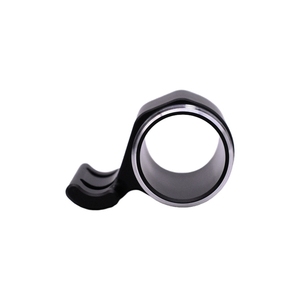 Chính xác quay và phay hợp chất gia công cơ thể kết nối nhôm anodized đen với đầu ren kép - Product Image 3