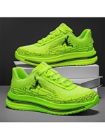 Chaussures de sport décontractées pour hommes, nouvelle collection automne, semelle épaisse, amortissantes, entraînement, semelle intermédiaire EVA, polyvalentes, respirantes, en mesh