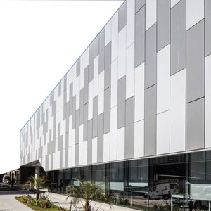 Profils de revêtement mural en aluminium ACP sur mesure pour hôtel, centre commercial, bureau, villa, façade d'usine, <span class=keywords><strong>prix</strong></span> bas au mètre carré - Product Image 3