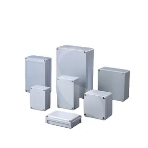SAIPWELL IP66 Aluminum Extrusion Housing Junction Box Enclosure aluminium box case Aluminum Metal Box for fire place use