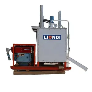Double cylinder thermoplastic pre-heater road marking machine