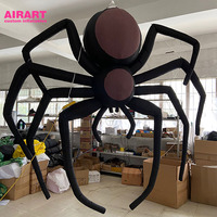 Offre Spéciale géant Halloween Décoration araignée noire gonflable ballon