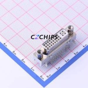 DVI-HX-108DIP DVI Connector Bent Lead Through Hole Connector - Product Image 1