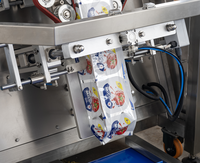 Machine d'emballage automatique CE pour aliments pour oiseaux, chats et chiens, machine d'emballage de nourriture déshydratée pour animaux de compagnie en sachets à quatre soudures