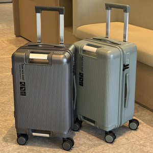 Unisex Carry-On Suitcase 20 Inch Lightweight With Zipper And Swivel Wheels For Leisure Travel - Product Image 2