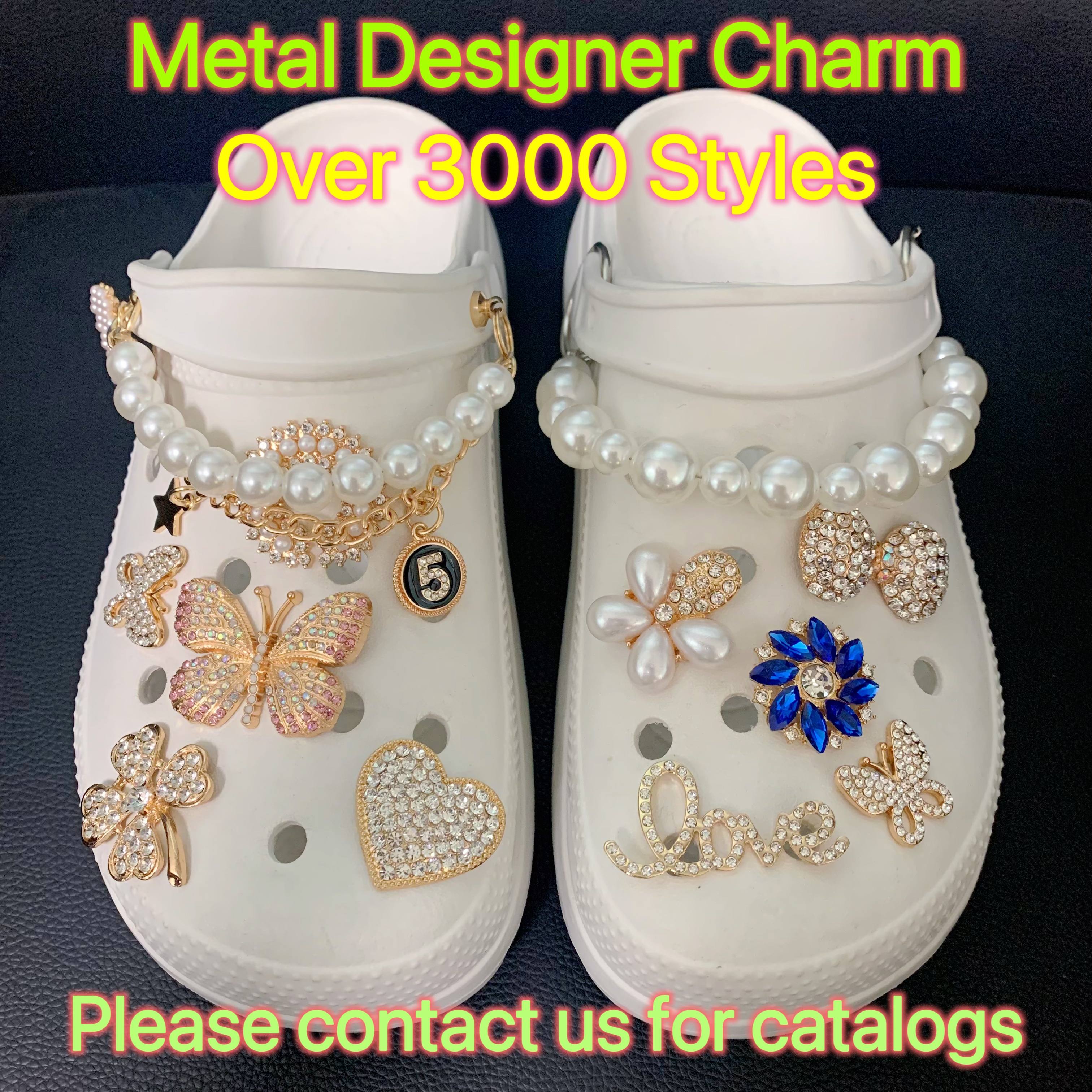 croc charms designer