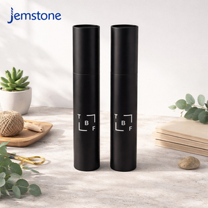 Wholesale Customized Eco-Friendly Poster Kraft Cardboard Tube Packaging <b>Box</b> Black Mailing Cosmetic <b>Clothes</b> Cylinder Paper Tube - Product Image 5