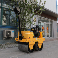 Compacteur routier à double vibration pour piétons