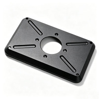 Accessoires et pièces détachées pour routeur CNC en aluminium usiné CNC professionnel, anodisé noir