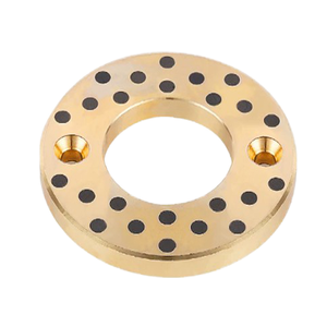 แหวนรองทองเหลืองคุณภาพสูง ได้รับการรับรองมาตรฐาน ISO ผลิตด้วยเครื่อง CNC แบบกำหนดเอง พร้อมคุณสมบัติหล่อลื่นในตัว โดย Vartis Engineering - Product Image 2