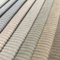 Tissu d'ameublement en velours côtelé Wale moderne et de qualité supérieure pour canapé, housse de meuble et projets décoratifs, épais et doux