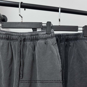 Short en coton lavé à la neige pour homme de 320g-Short d'été décontracté américain vintage, short cargo lavé en détresse Streetwear Fashion - Product Image 5