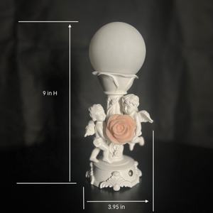 โคมไฟเรซินประดับรูปหัวใจ LED ชาร์จไฟได้สำหรับตกแต่งห้องนั่งเล่นในวันคริสต์มาสและวันวาเลนไทน์ - Product Image 4