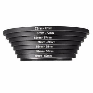 Ensemble d'anneaux d'adaptation pour filtre d'objectif, 49mm à 82mm, pour accessoires d'objectif d'appareil photo - Product Image 3
