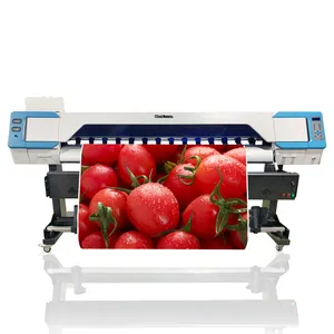 inkjet printers 1.8M High Resolution safe and efficient continuous solvent eco solvent printers High stability inkjet printer
