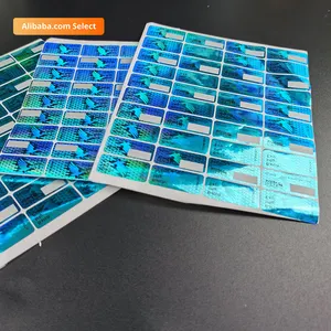 Hiệu ứng laser dán Scratch Off Sticker tờ Hologram Sticker Dot Matrix 2D 3D màu sắc trung thực