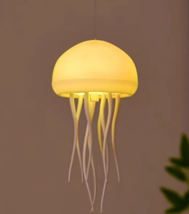 Lampe de bureau méduse rechargeable à changement de couleur dégradé <span class=keywords><strong>9</strong></span> couleurs Contrôle flottant dynamique Danse romantique Lumière d'ambiance nocturne - Product Image 4