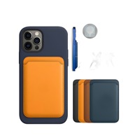 Étuis portefeuilles magnétiques pour téléphone, porte-cartes en cuir PU, étui magnétique pour iPhone 14 13 Mini 13 Pro iPhone 12 Pro Max