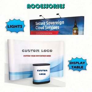 Expositor Publicitario Personalizado de Aluminio Ligero, Portátil, para Interiores/Exteriores, con Montaje Fácil - Product Image 2