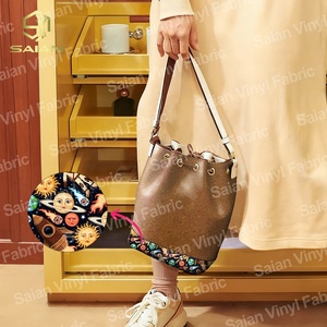 Material de PU con Textura de Corteza de Cuero Imitación Repujada de 0.9MM y 16 Colores para Bolsos, Mochilas, Carteras y Manualidades - Product Image 4