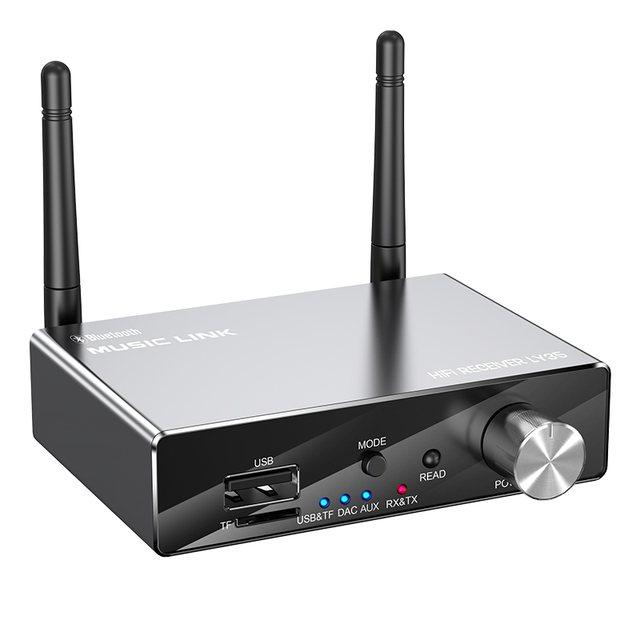 LY35 DAC Converter Bluetooth Audio Transmitter Receiver Adapter for TV Home Theatre Music Streaming