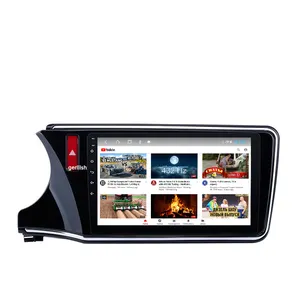 IPS ekran araç DVD oynatıcı multimedya oynatıcı Honda City 2014 2015 2016 Android araba ses Stereo GPS navigasyon