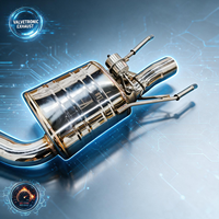 Usine de fabrication sous contrat de la marque ZF vend directement un système d'échappement sans soupape pour Mercedes-Benz C63 AMG (W204) 6.2L