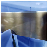 Lame raclette en acier au carbone HRC 50-64 sur mesure BSN pour machine d'impression hélio, garantie 1,5 an