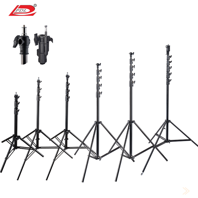 Saturn (PDL) Photography Light Stand and 7.4m and 2.8m Height Live Flash Stand and Lightweight Aluminum Alloy Thickened Tripod