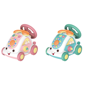 Bebé educativo Dreaming Party bebé coche eléctrico juguete dibujos animados Musical Universal ruedas libres simulación teléfono vehículo coche Juguetes - Product Image 2