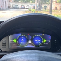 Panel Instrumen Digital LCD Baru untuk Peugeot 407 2004-2010, Kokpit Virtual, Tachometer Otomatis, Layar Ghost