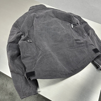 Veste en jean de luxe Finch Garment, haute qualité, zippée, style vintage, pour motard, streetwear, personnalisée, pour homme, pour le travail