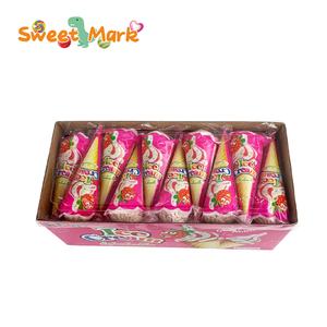 <strong>Halal</strong> Candy Mini Ice Cream Fruity Marshmallow and Crispy <strong>Cone</strong> in Bottle - Product Image 3