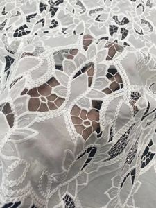 Tela <span class=keywords><strong>de</strong></span> alta costura con el mismo láser, tejido <span class=keywords><strong>de</strong></span> encaje bordado <span class=keywords><strong>de</strong></span> crepé <span class=keywords><strong>de</strong></span> China para vestido - Product Image 3