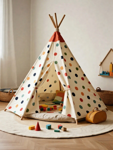 Nuovo Design portatile <span class=keywords><strong>casa</strong></span> gioco tenda per bambini interni/esterni di qualità Premium poliestere per bambini di tutte le età - Product Image 5