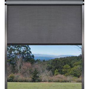 मोटर चालित वाटरप्रूफ विंडप्रूफ ज़िप ट्रैक जिपर रोलर अंधा - Product Image 3