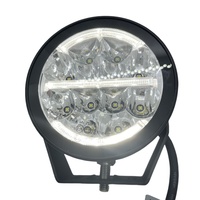 Phare de travail LED super lumineux de 5 et 7 pouces pour camion tout-terrain, haute puissance avec température de couleur de 6000K, garantie de 2 ans