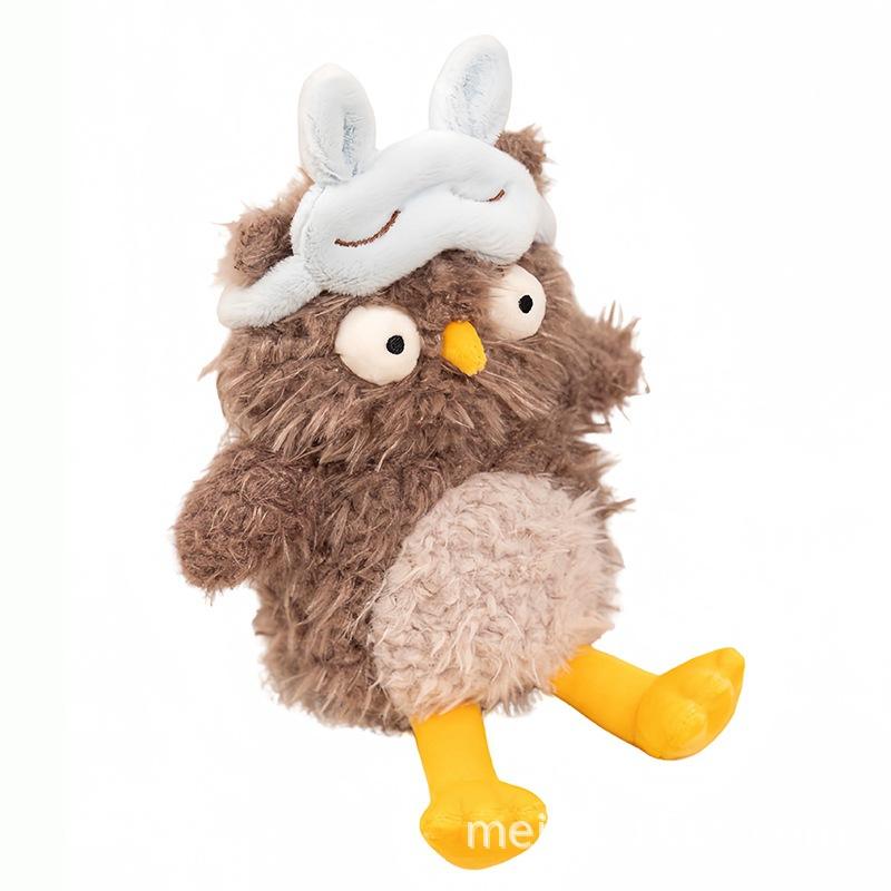 Masque pour les yeux hibou 20 cm