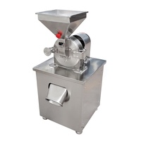 Broyeur à disques en acier inoxydable, moulin à herbes électrique, machine à moudre le riz et le sucre, garantie 4 ans, fabriqué en Chine