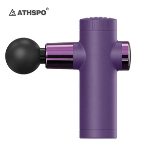 ปืนนวดขนาดเล็กแบบปรับแต่งได้คุณภาพสูง2000มิลลิแอมป์2900r แบตเตอรี่/นาทีมอเตอร์ปืนนวดขนาดเล็กพร้อมหัวเปลี่ยนได้4หัว - Product Image 1